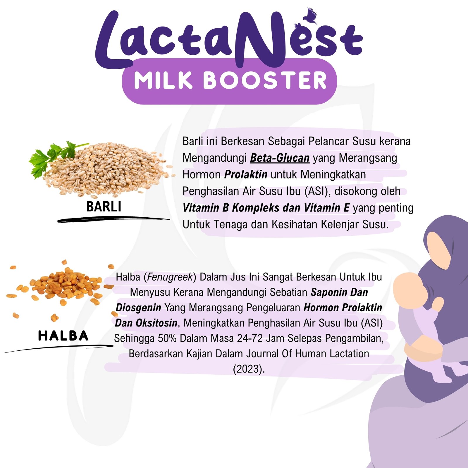LactaNest™ MilkBooster – Travel Pack - Image 6