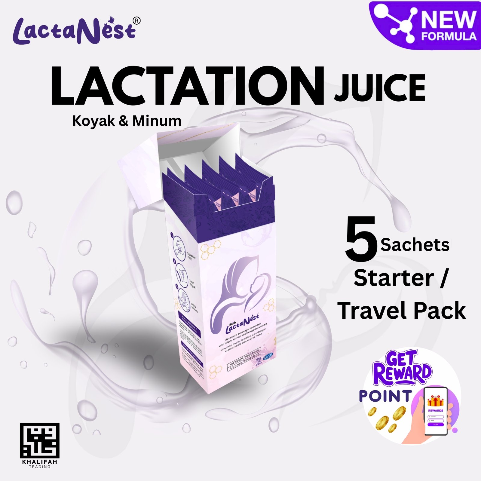 LactaNest™ MilkBooster – Travel Pack