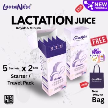 LactaNest™ MilkBooster – Travel Pack (2 Box - 10 Sachets)