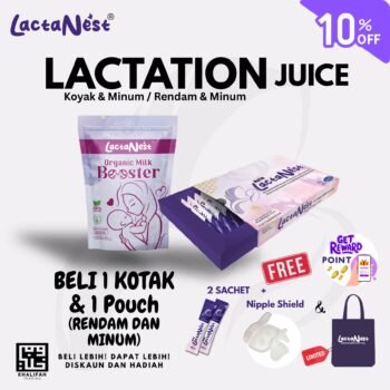 LactaNest™ MilkBooster – Soak & Drink + Tear & Drink