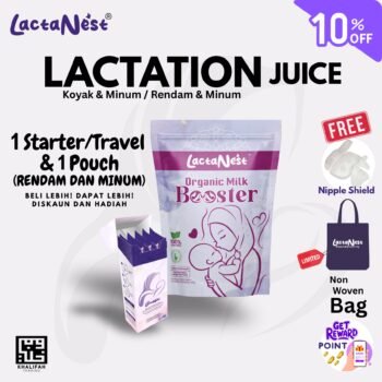 LactaNest™ MilkBooster – Soak & Drink + Tear & Drink  (5 Sachet)